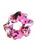 Carnival Foil Print Hair Scrunchie